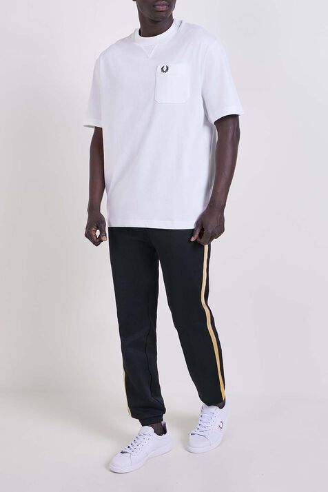 חולצת טי בגזרה משוחררת FRED PERRY